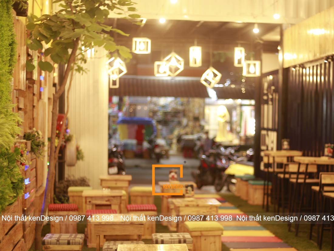 thi công nội thất quán cafe